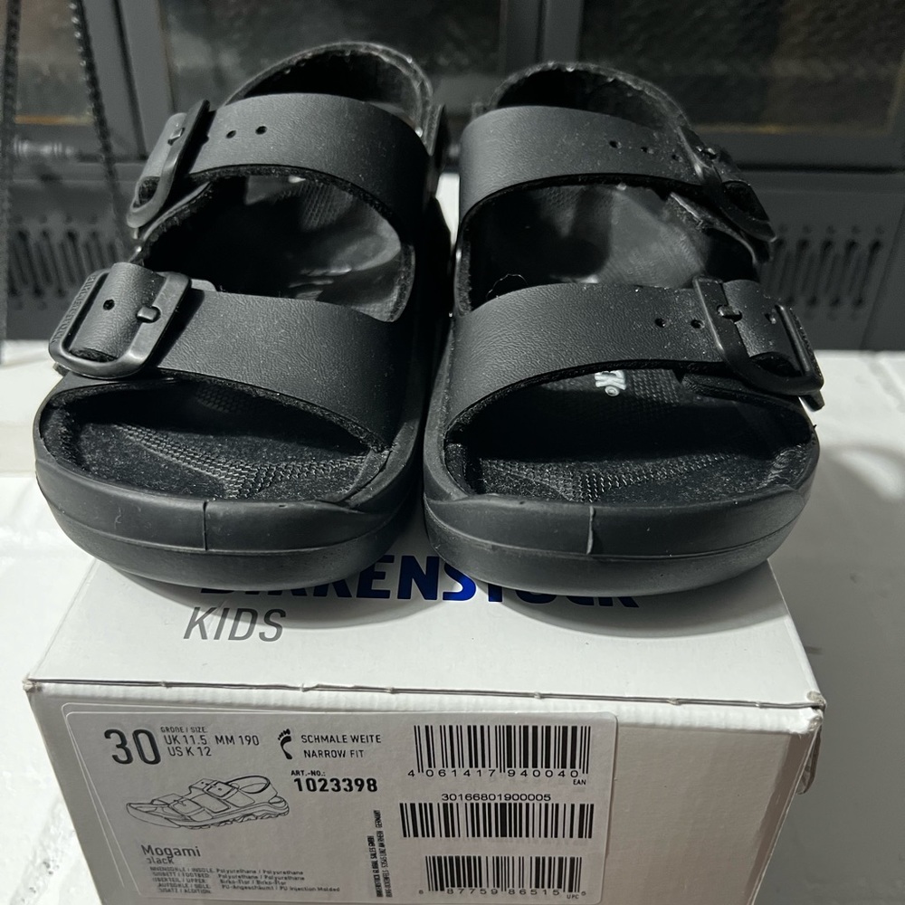 Little kid Birkenstock sandals